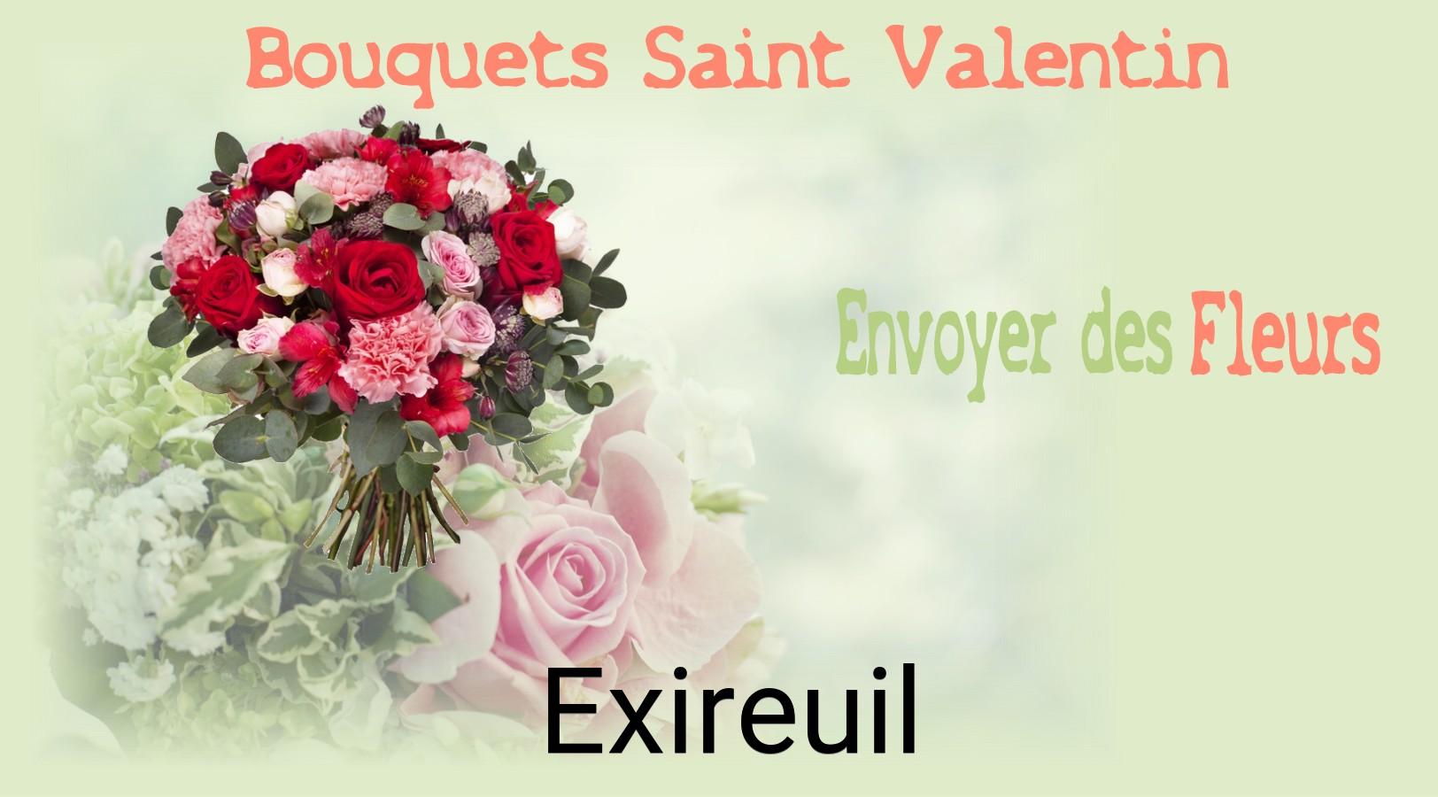 Roses de Saint-Valentin livrées à Exireuil